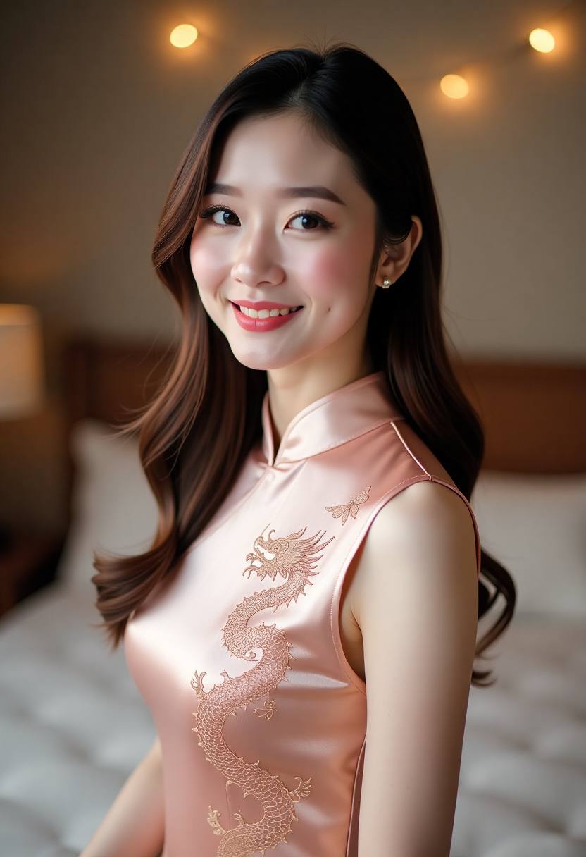 母女一起准备家常菜的厨房日常